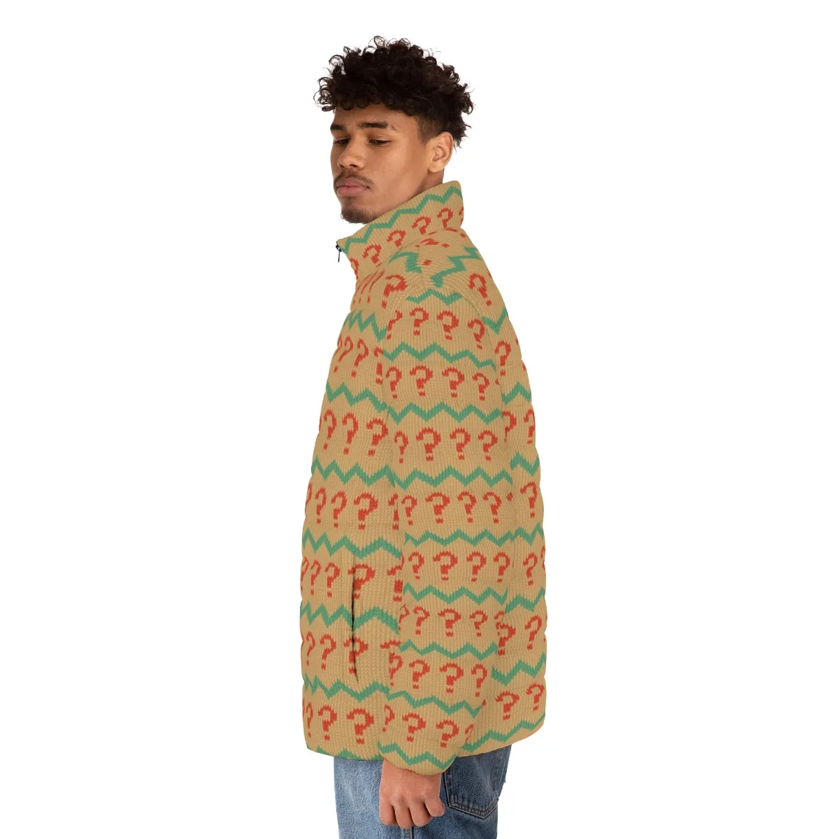 7th Doctor Who Puffer Jacket with Classic Jumper Pattern