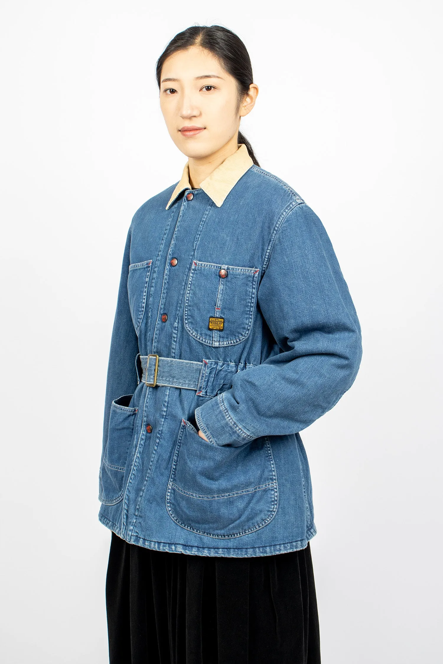 8oz Denim Propeller Coverall Processing