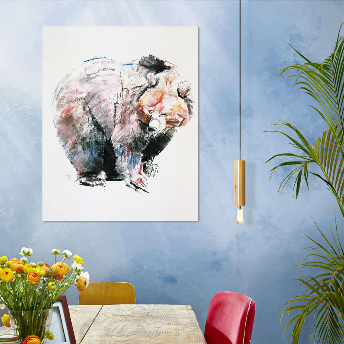 A Bear Wall Art