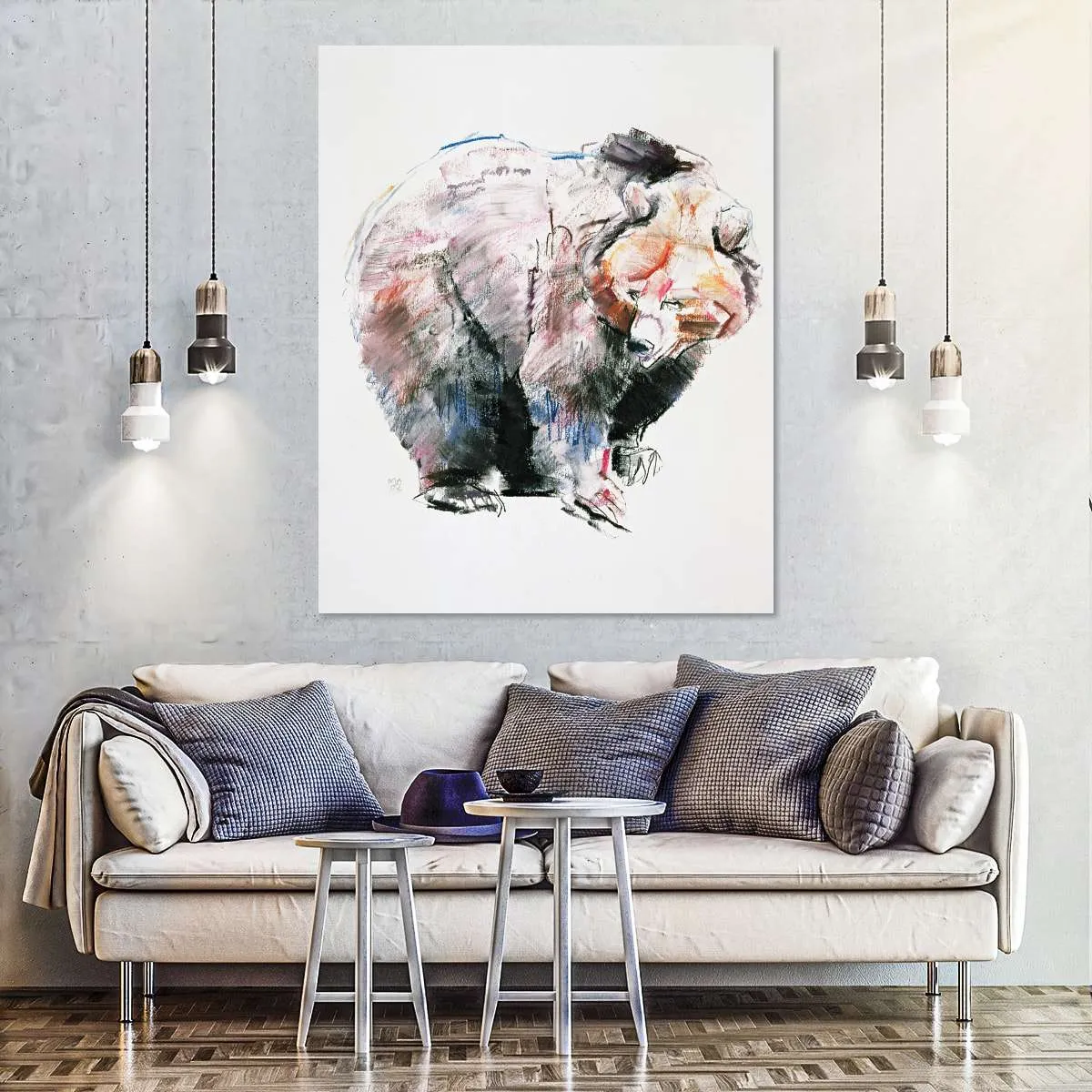 A Bear Wall Art