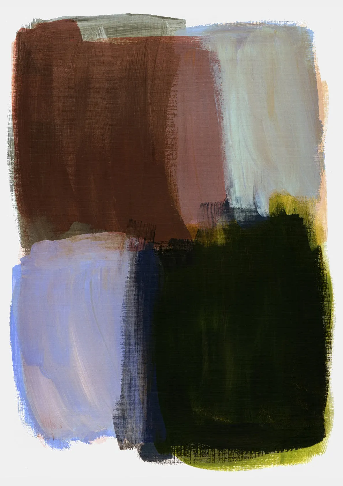 Abstract Brush Strokes 133X