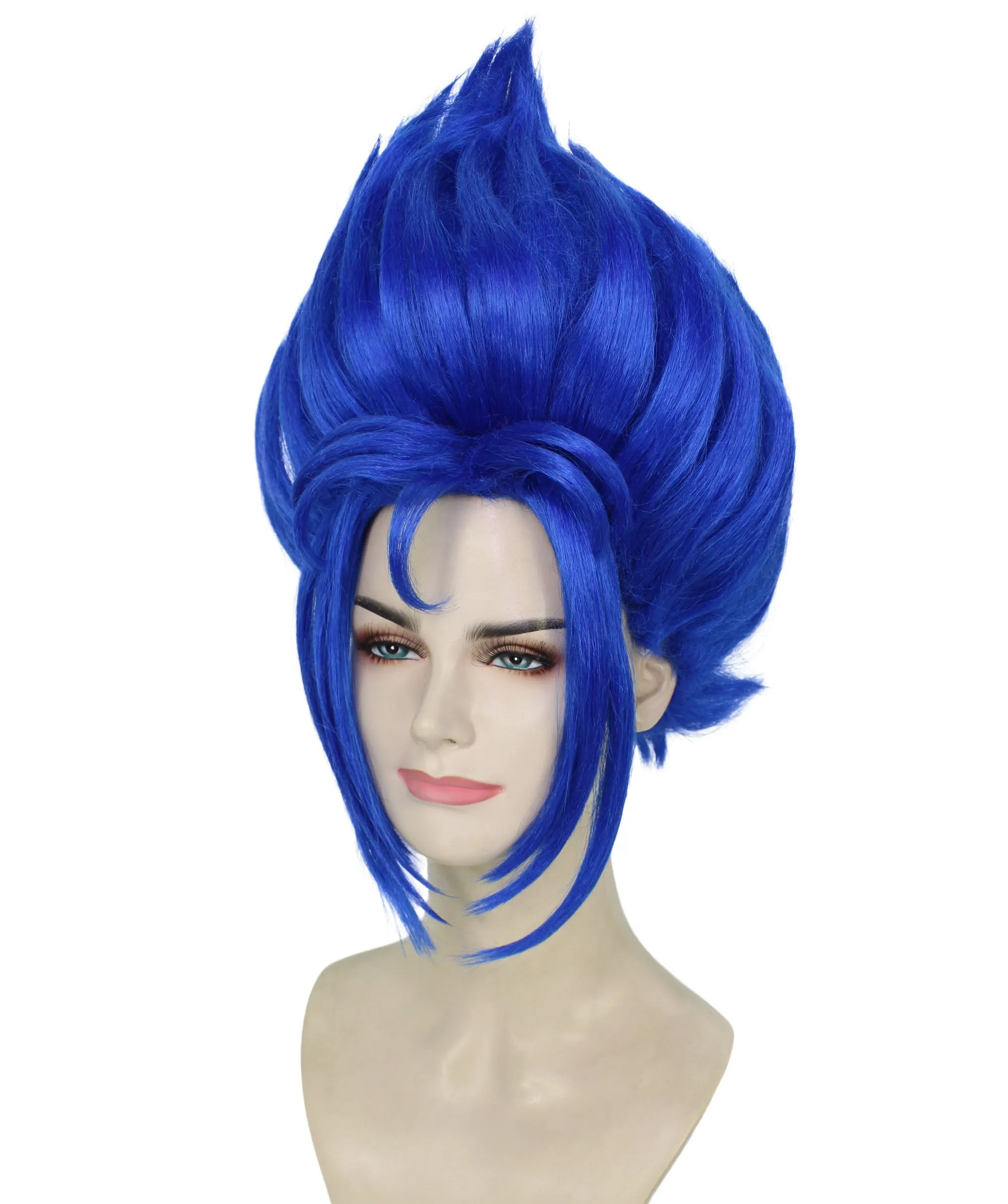 Adult Women's Animated Movie Frost-talent Fairy Multiple Color Options Updo Wig, Best for Halloween, Flame-retardant Synthetic Fiber