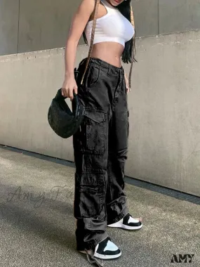 Amy Fashion - Vintage Baggy Cargo Pants