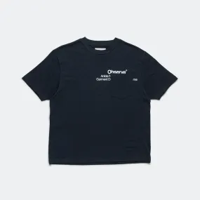 Article Stamp Pocket T-Shirt - Navy