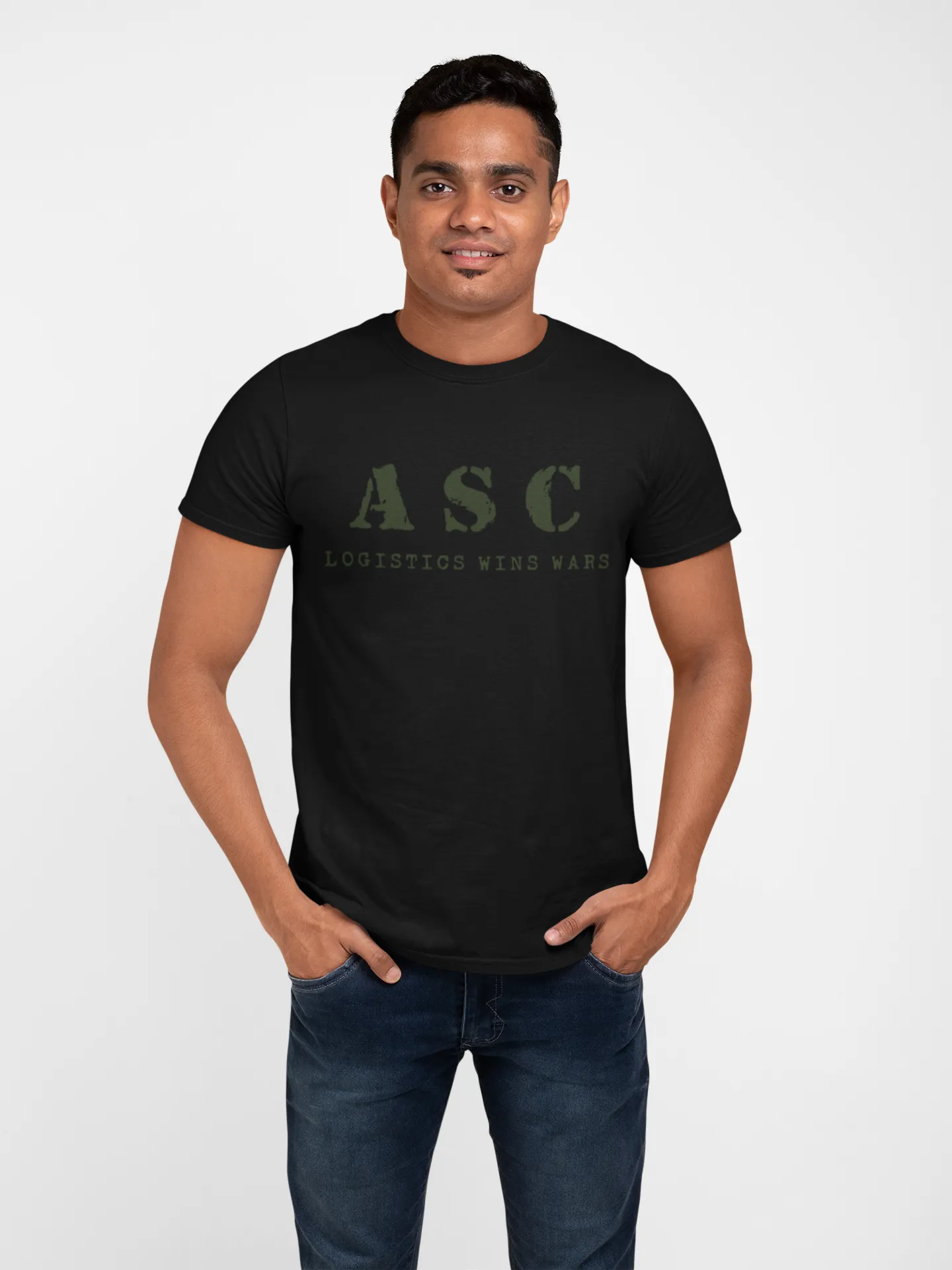 ASC T-shirt - ASC, Logistics Wins Wars (Men)