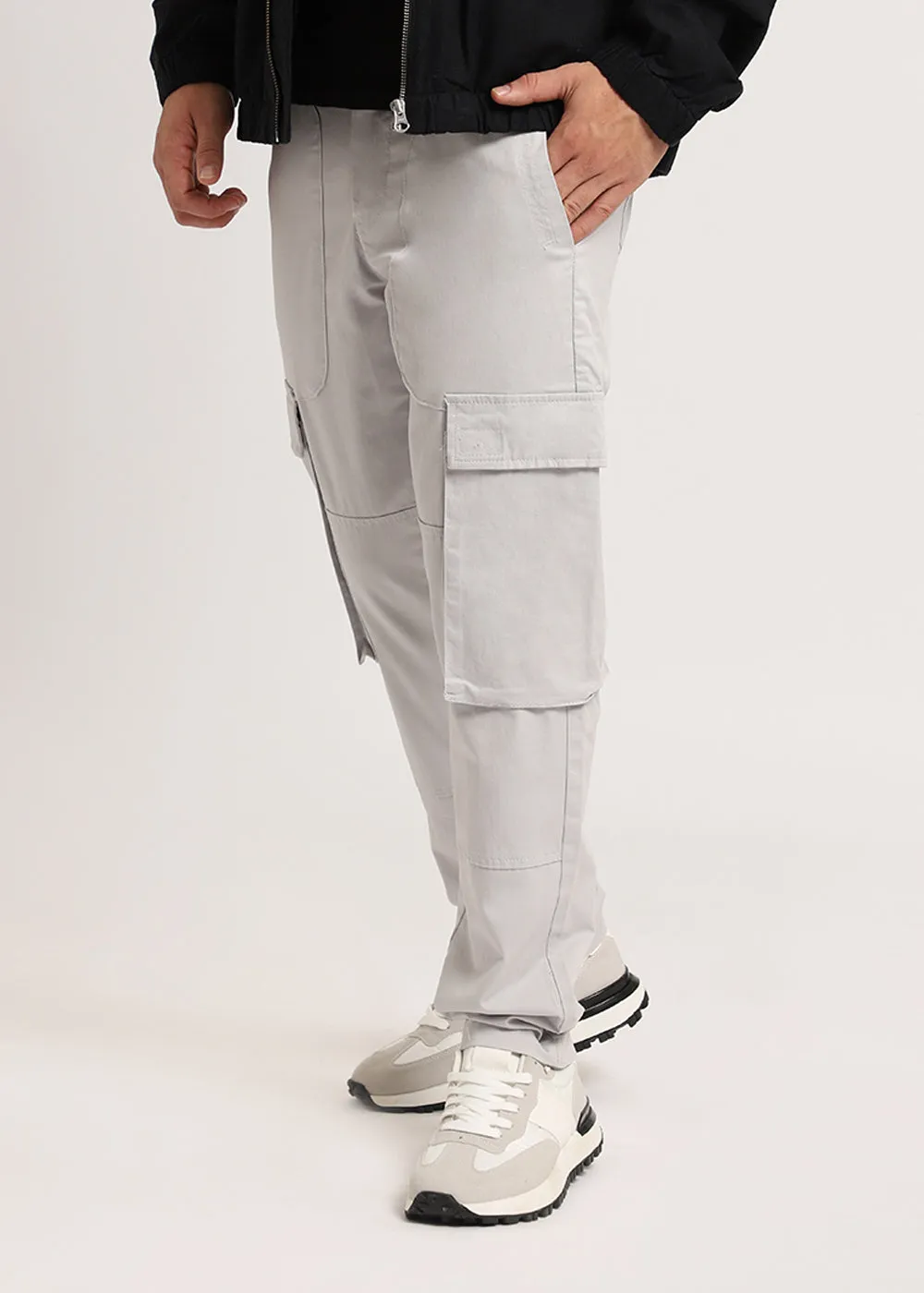 Ashen Grey Cargo Pant