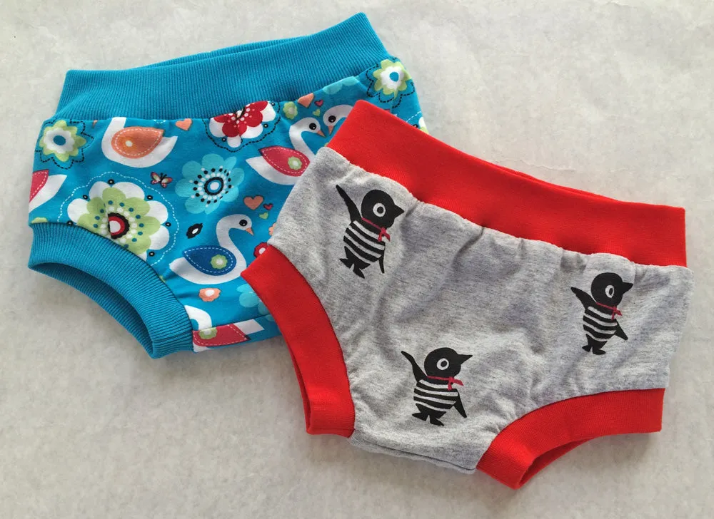 Baby Over Pants/ Diaper Cover pdf sewing pattern, 3  months - 4 years, boys & girls.