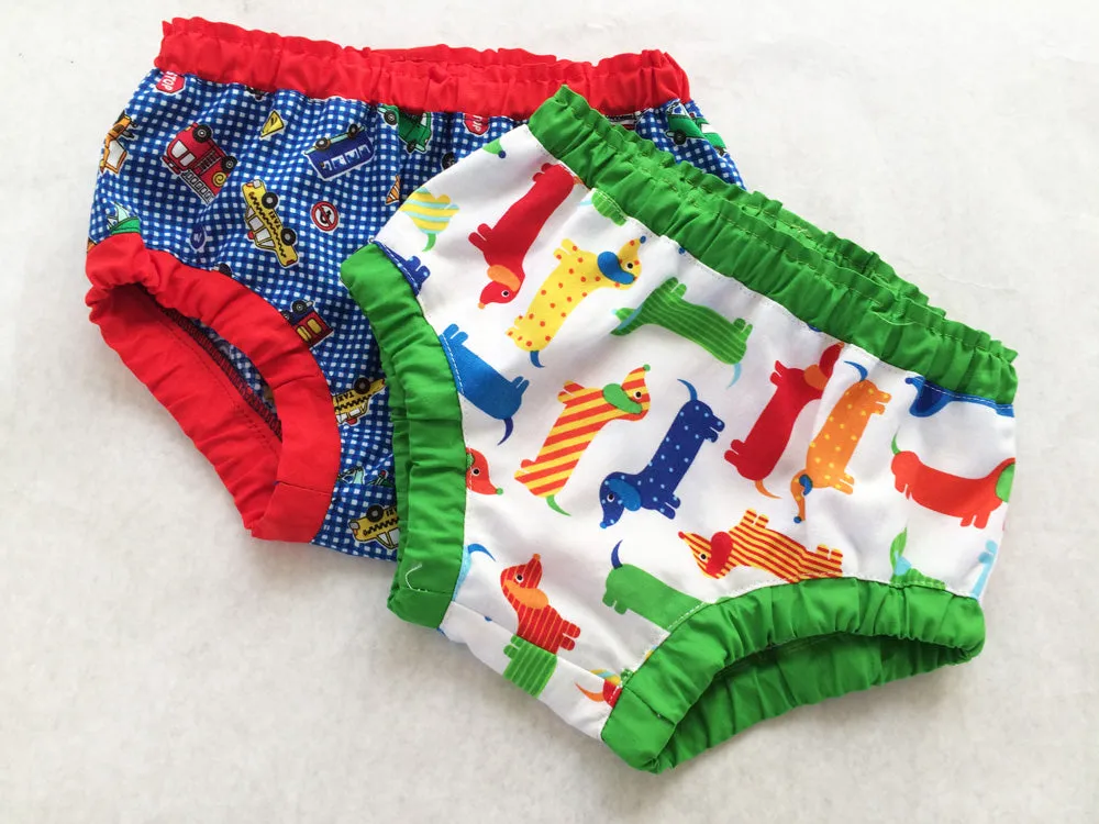 Baby Over Pants/ Diaper Cover pdf sewing pattern, 3  months - 4 years, boys & girls.