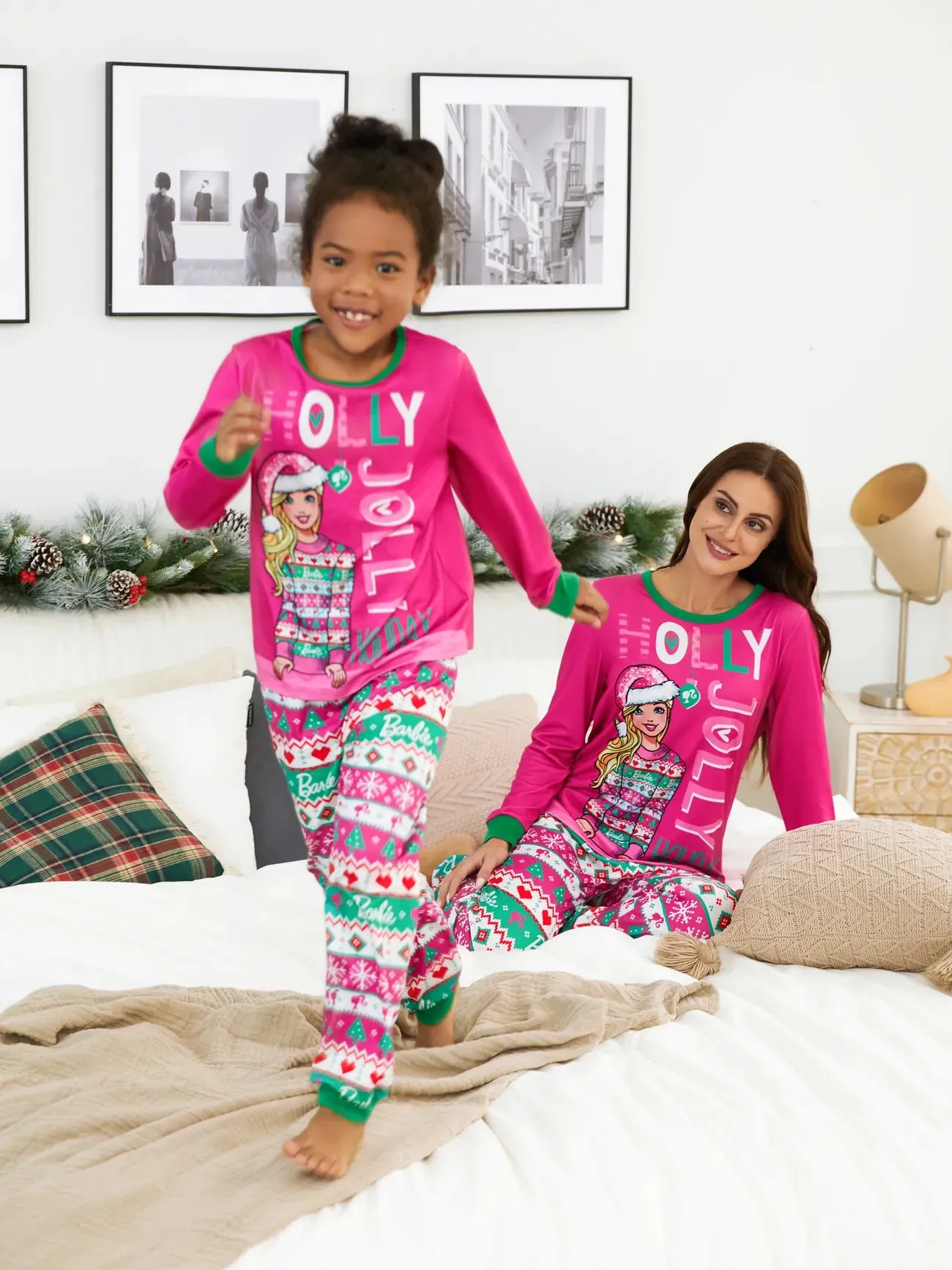 Barbie Printed Cozy Pajama Set