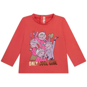 Billieblush Long Sleeve T-shirt Tomato