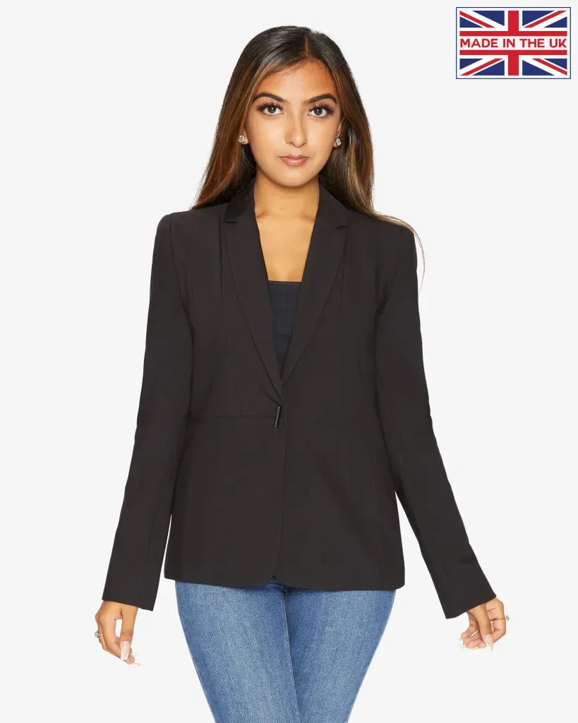 Black Casual Blazer