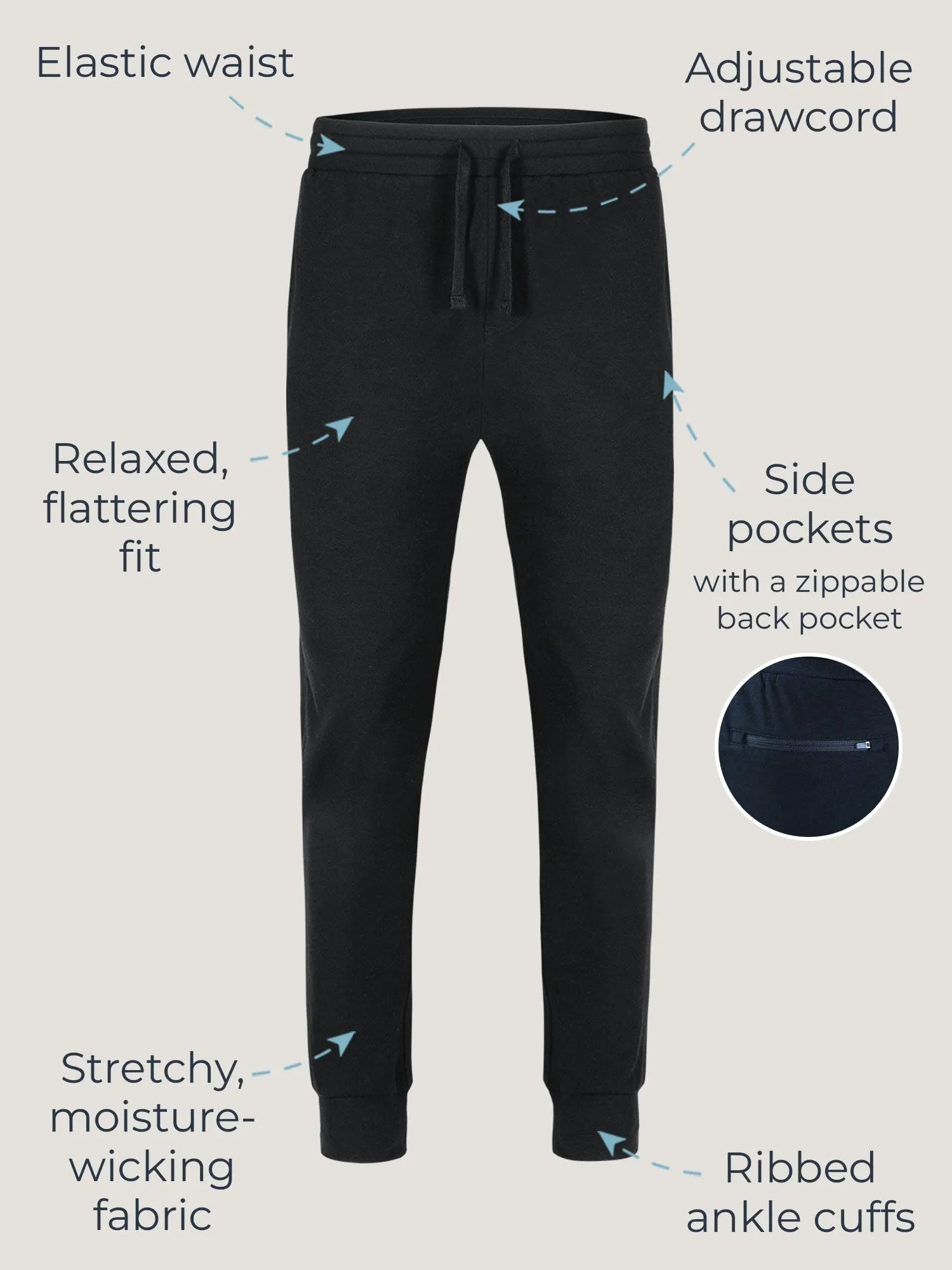 Black Day Off Jogger FINAL SALE