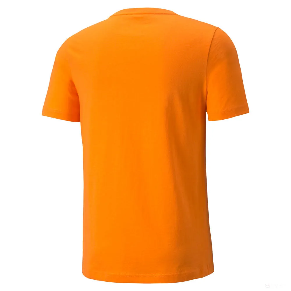 BMW T-shirt, Puma BMW MMS ESS Logo, Orange, 2021