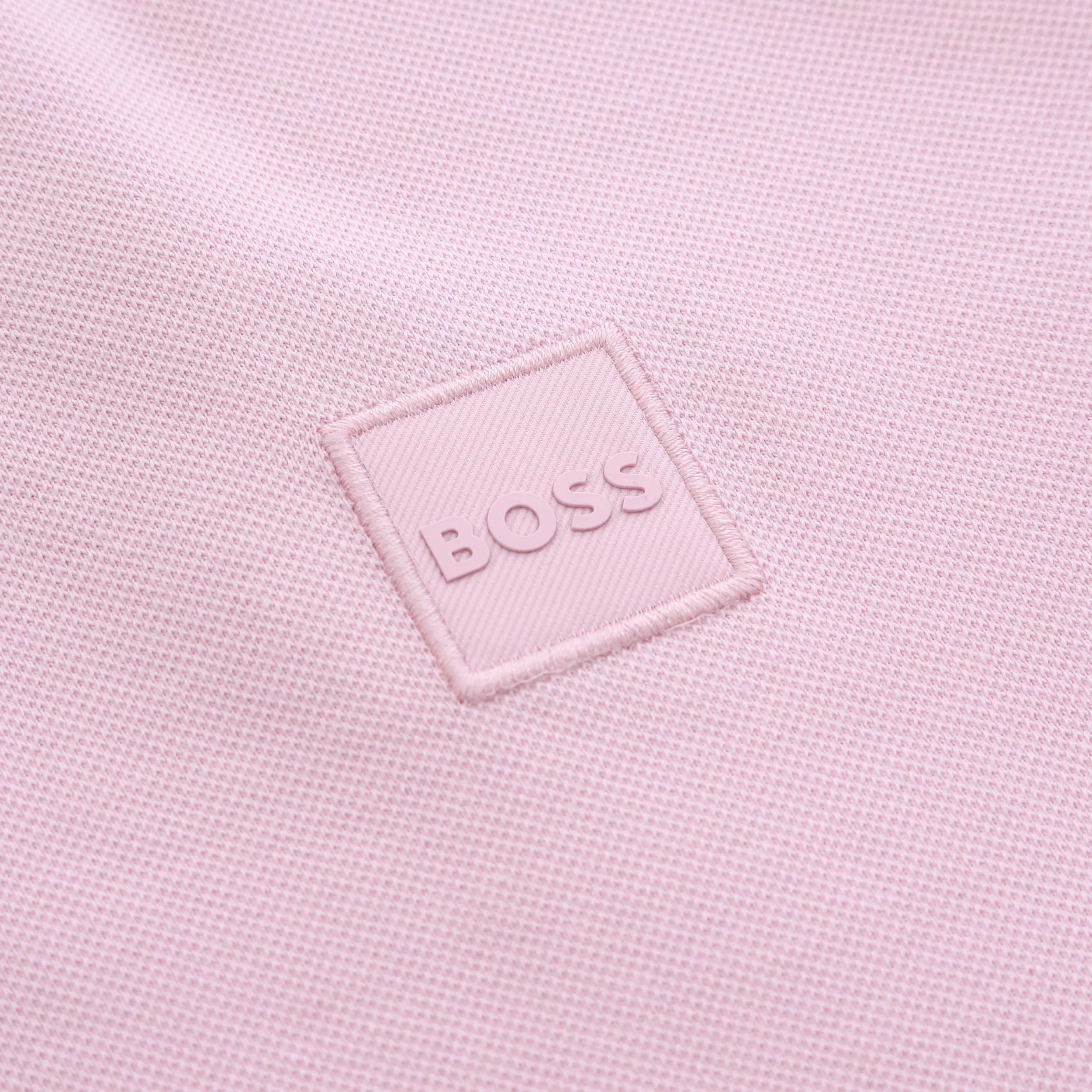 BOSS Passenger Polo Shirt in Pastel Pink