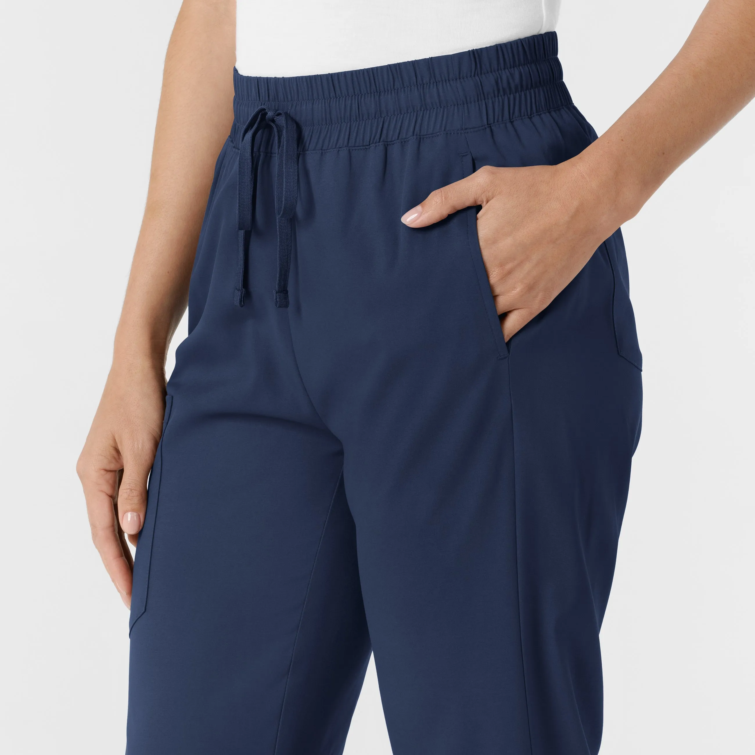 Boundless Women's Bootcut Scrub Pant - Navy