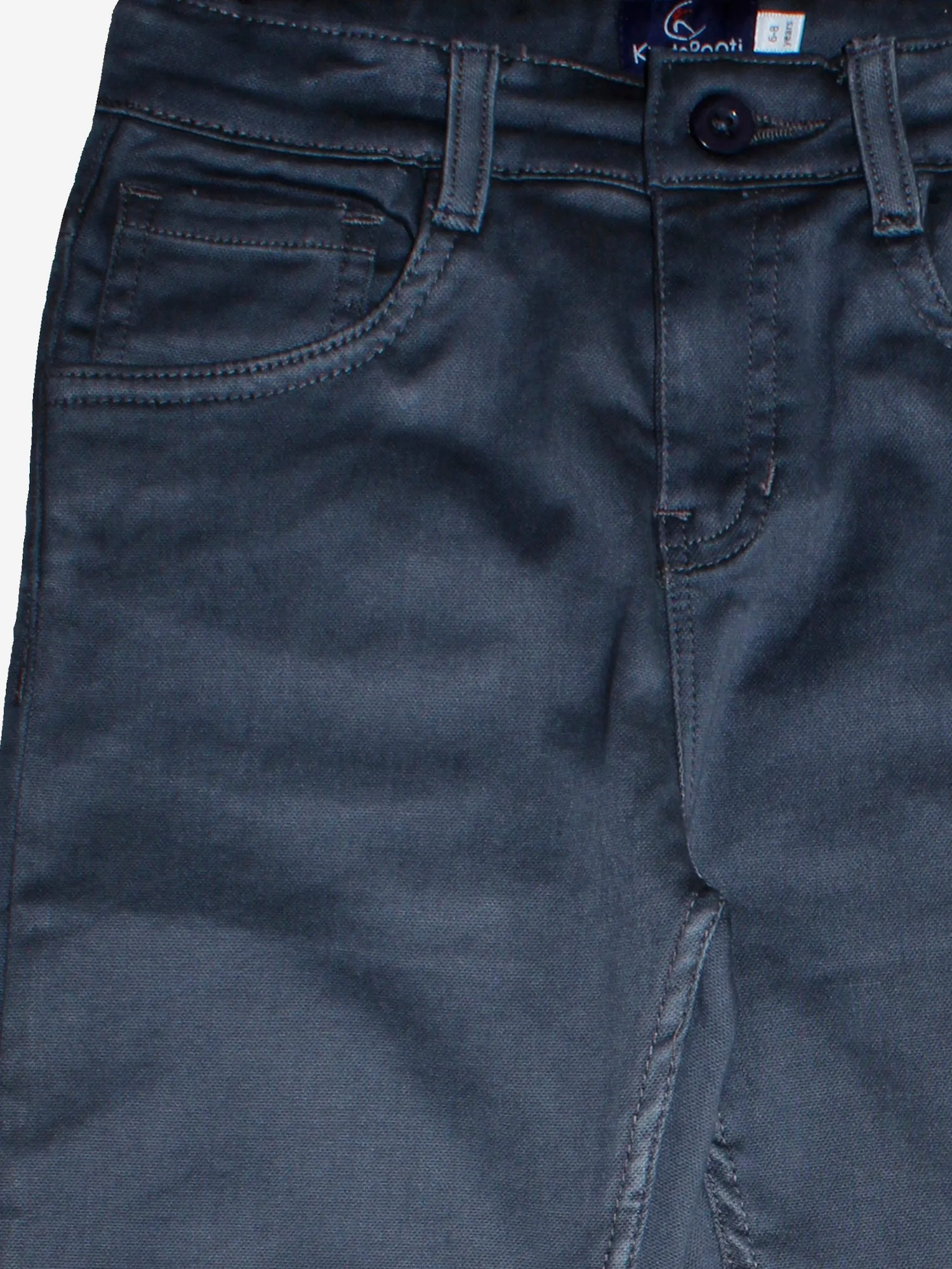 Boys Five Pocket Cotton Stretch Pant