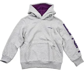 Boys Grey Hooded Sweatshirt