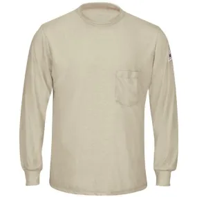 Bulwark Long Sleeve Khaki Lightweight Long T-Shirt