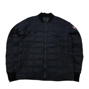 Canada Goose Black Down Bomber Jacket -XL