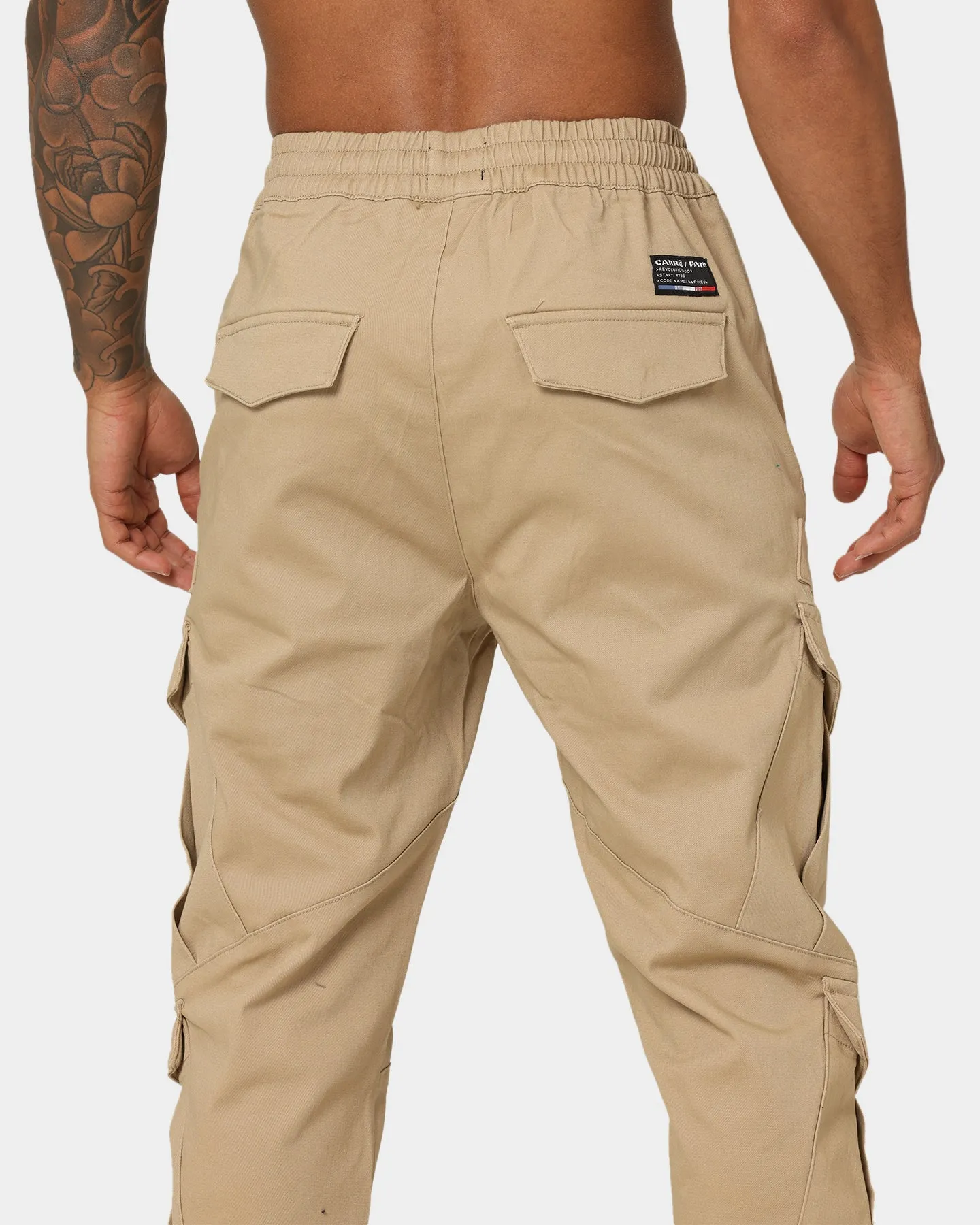 Carré Double Transition Cargo Joggers Stone