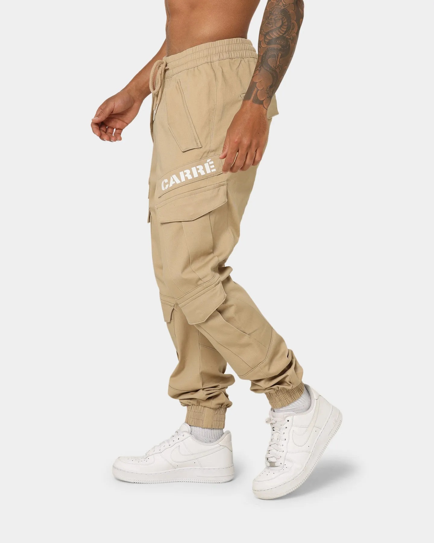 Carré Double Transition Cargo Joggers Stone