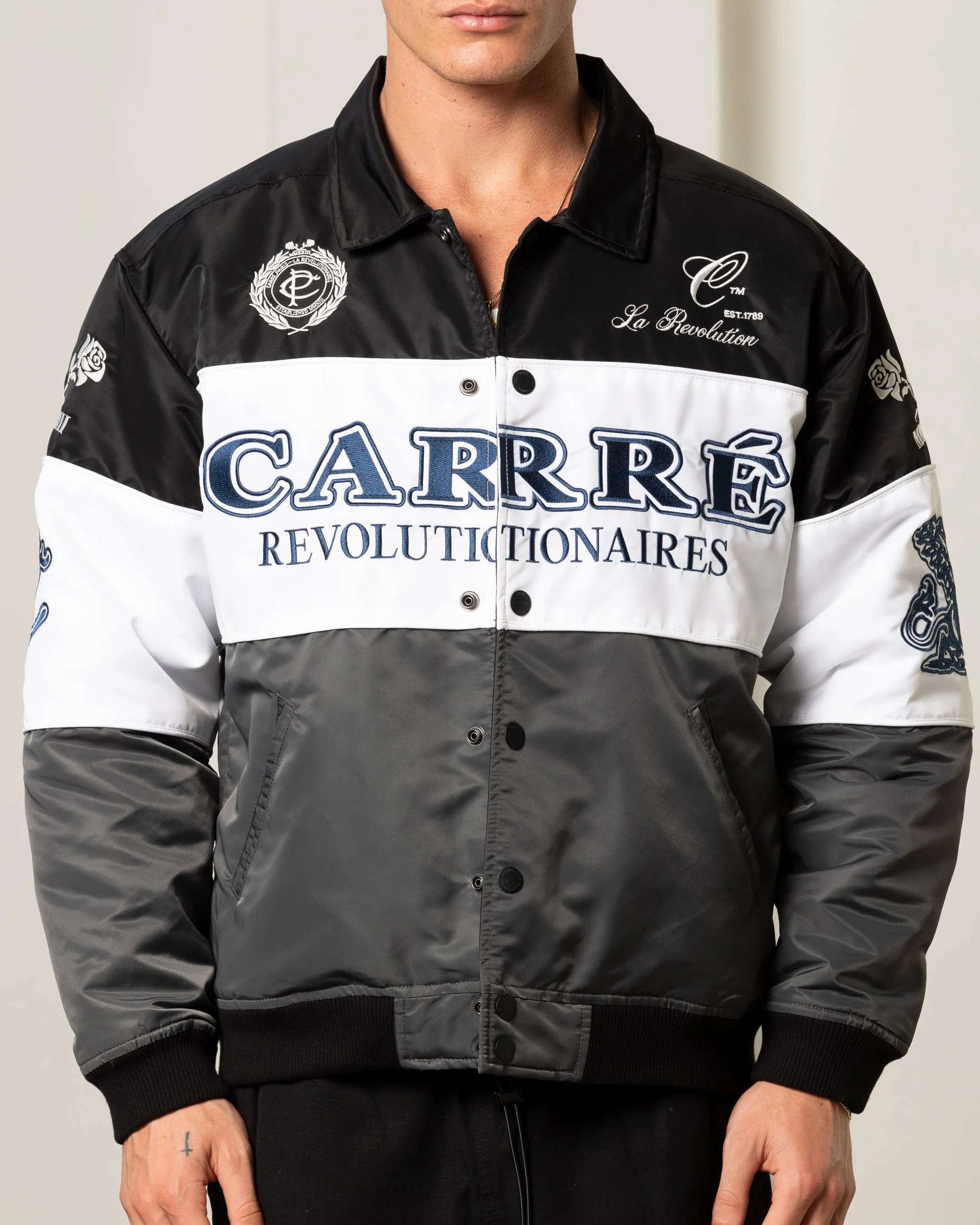 Carre Formula Jacket Black/White/Grey