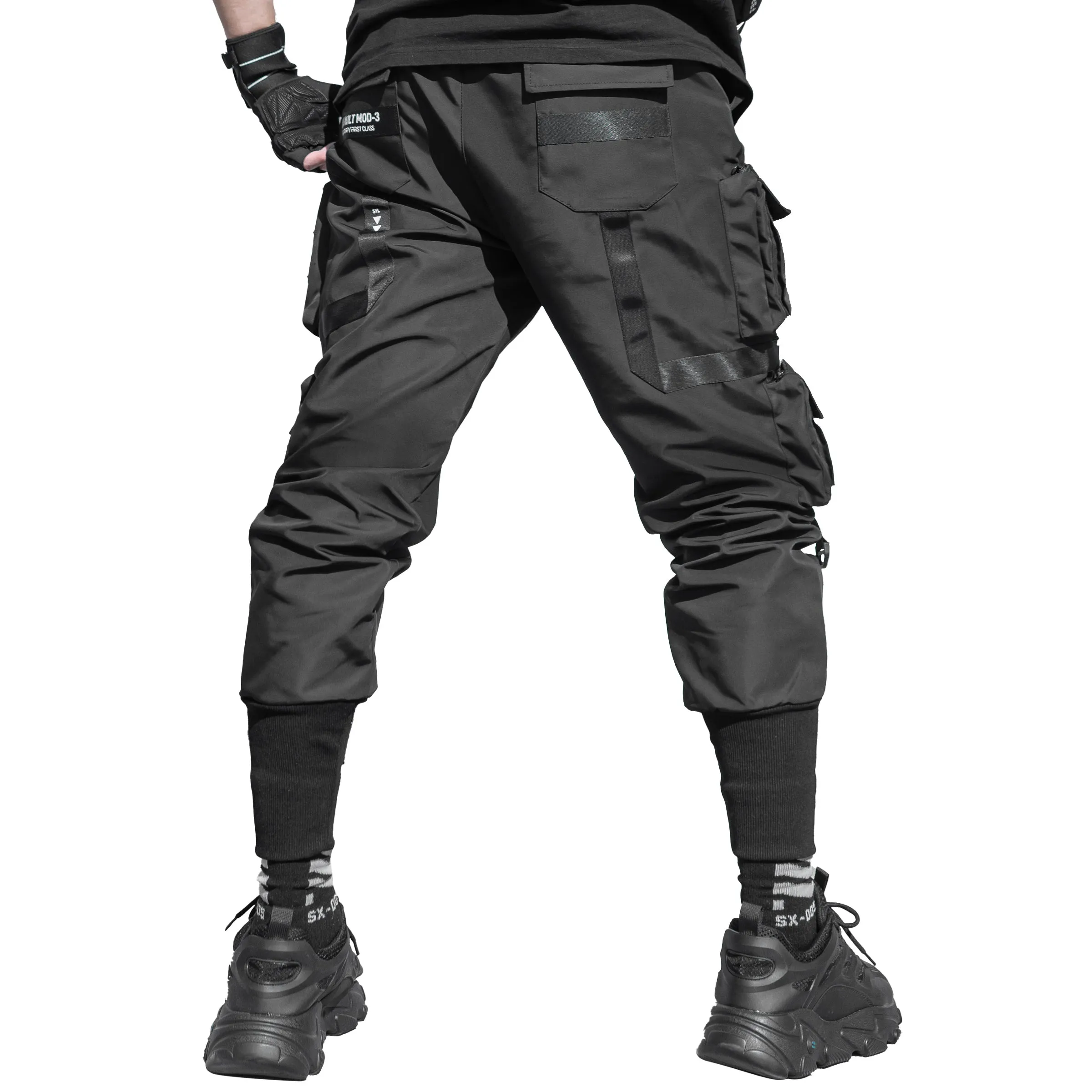 CG-Type 11R Black Cargo Pants