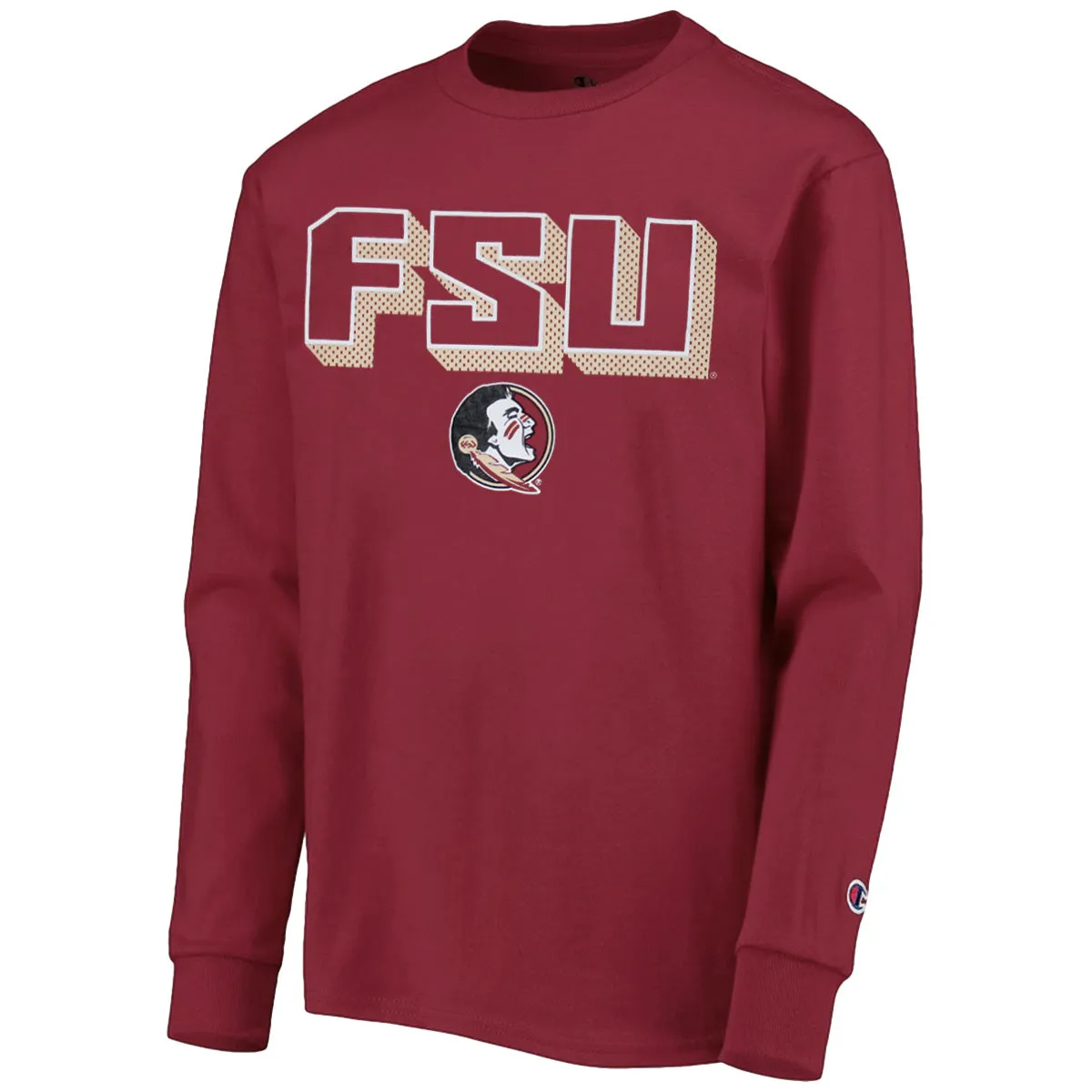 Champion Youth FSU/Seminoles Design Long Sleeve T-shirt - Garnet