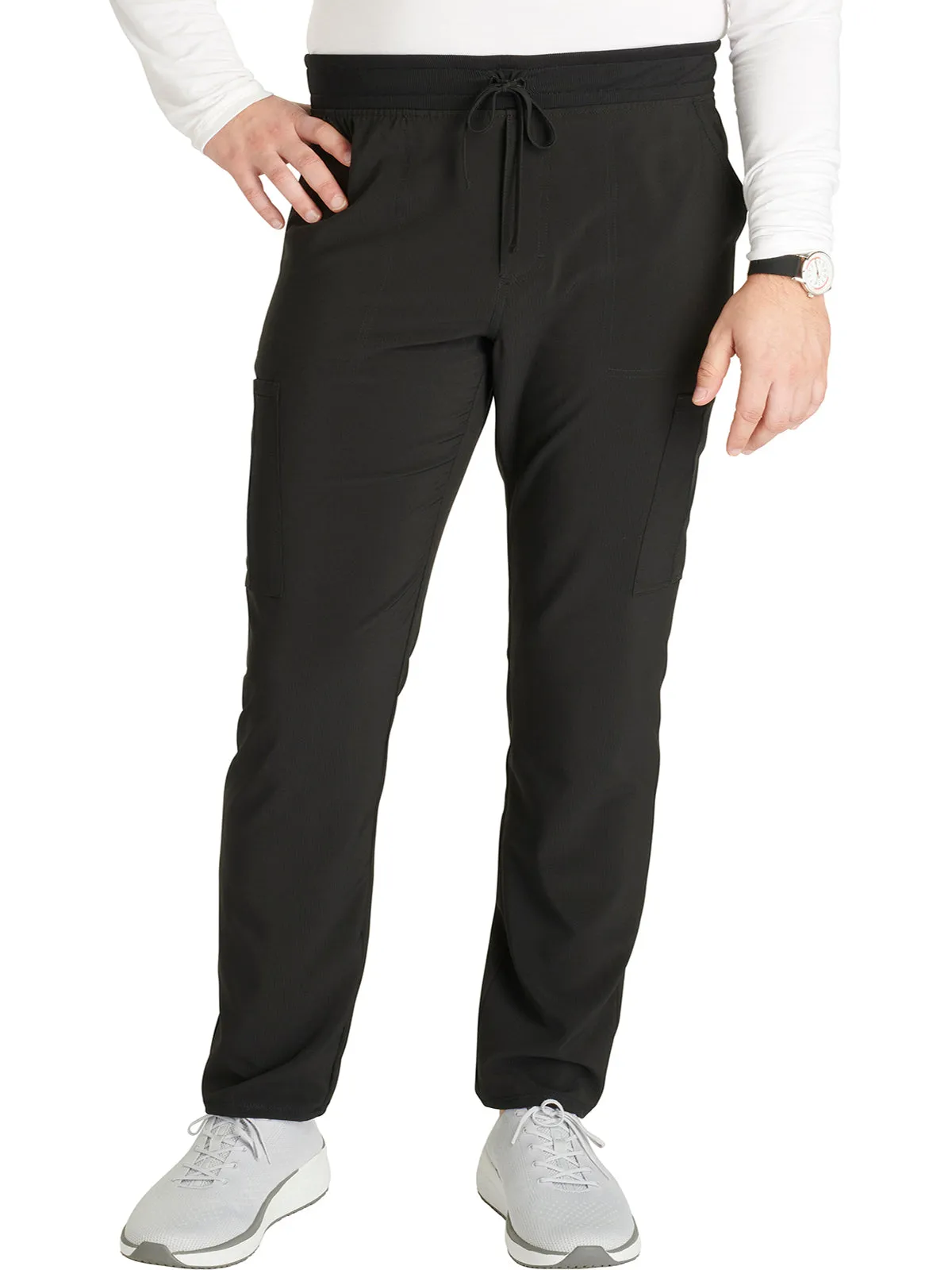 Cherokee - Men's Mid Rise Tapered Leg Scrub Pant