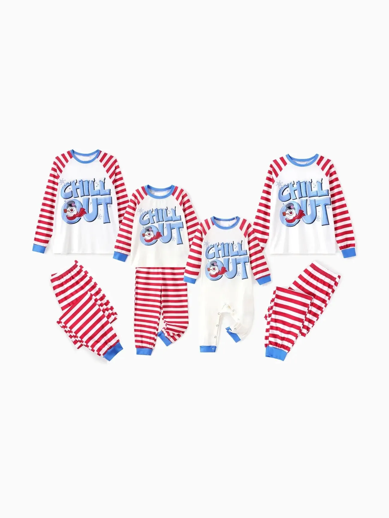 Chill Out Printed Family Matching Pajama Set