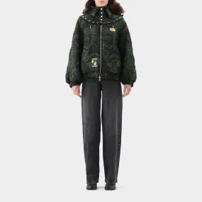 Chopova Lowena Embossed Puffer Reversible Jacket