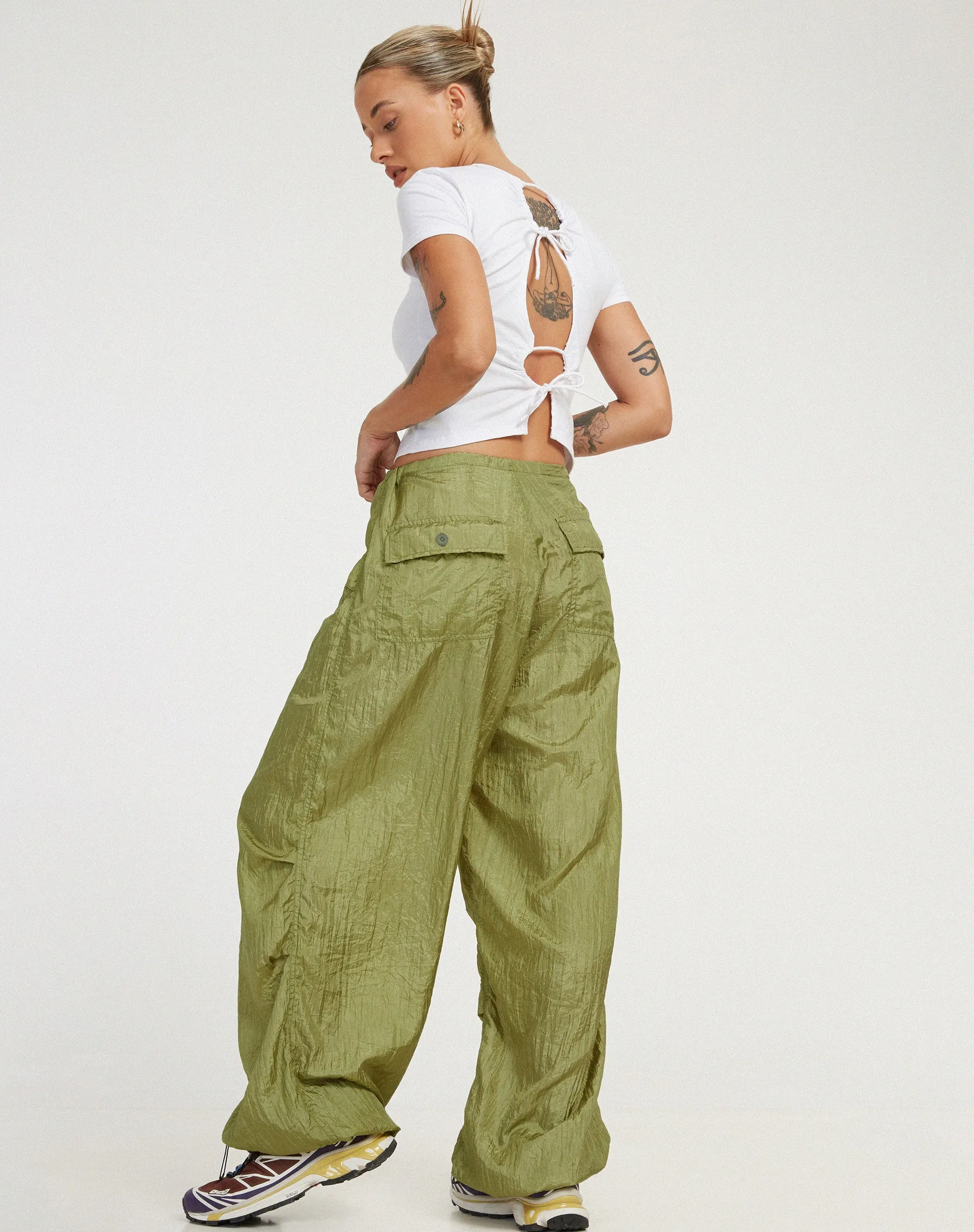 Chute Trouser in Parachute Pickle