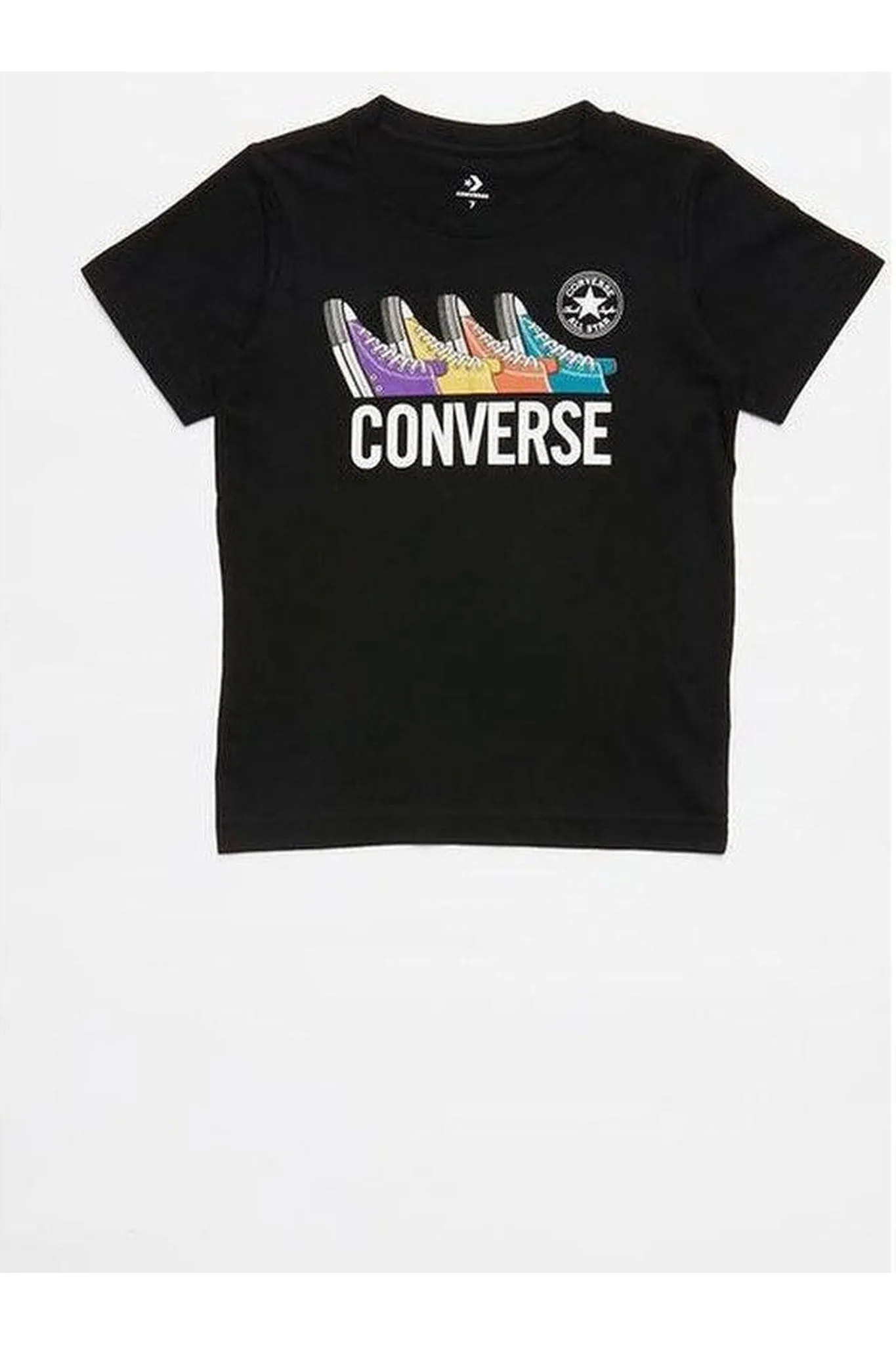 Converse KIDS Black Shoe T-shirt