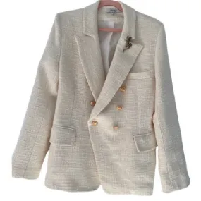 Cream tweed  Blazer