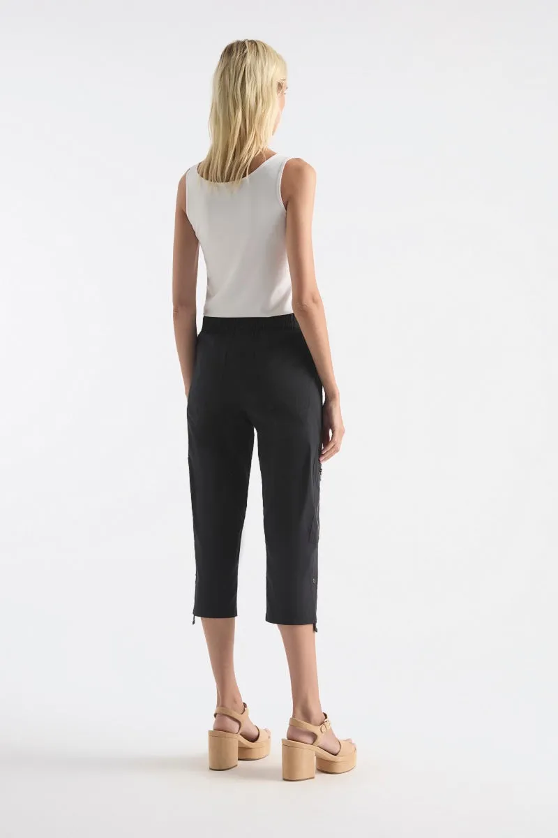 Cropped Zip Cargo in Midnight F65 1386 by Mela Purdie