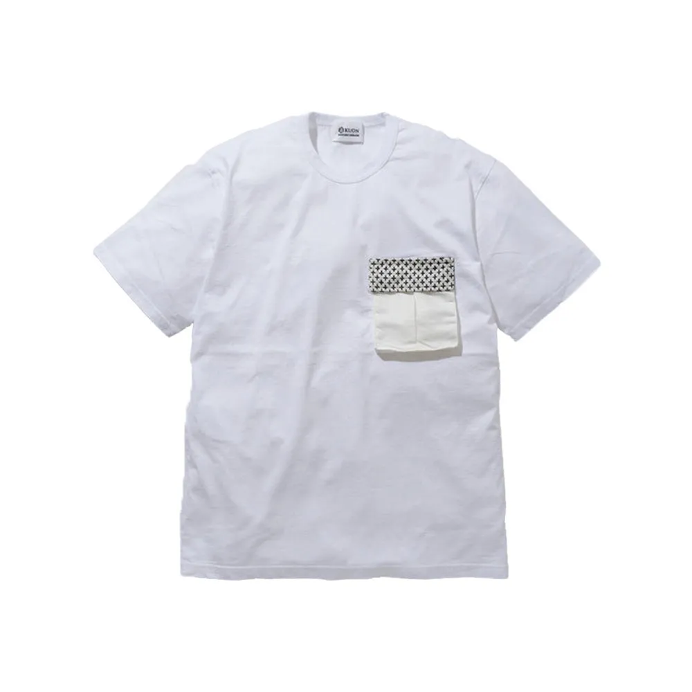 Cross Sashiko Cargo Pocket Tee