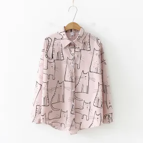 Cute Cats Blouse