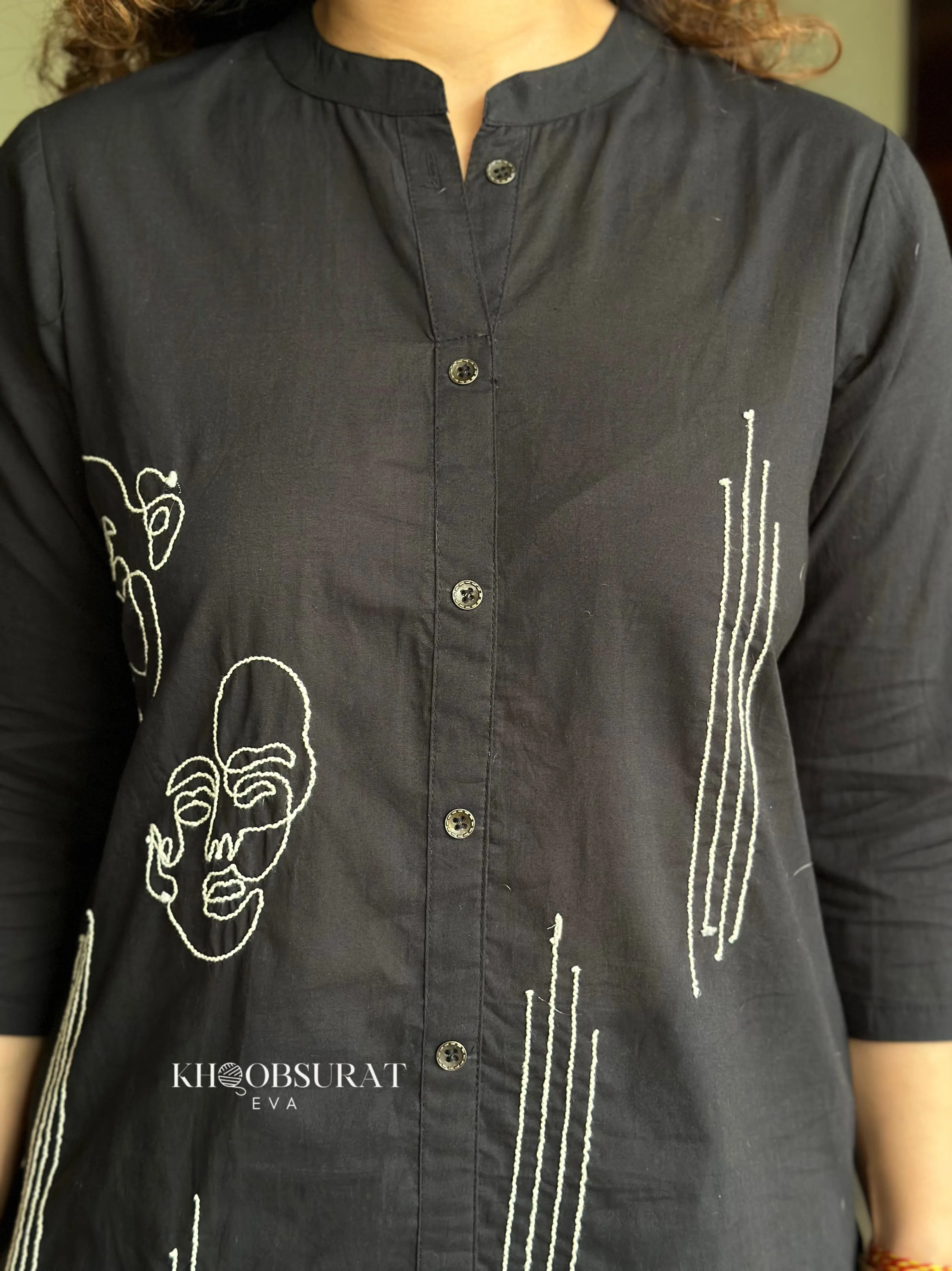 Daydreams Black Kurta Set