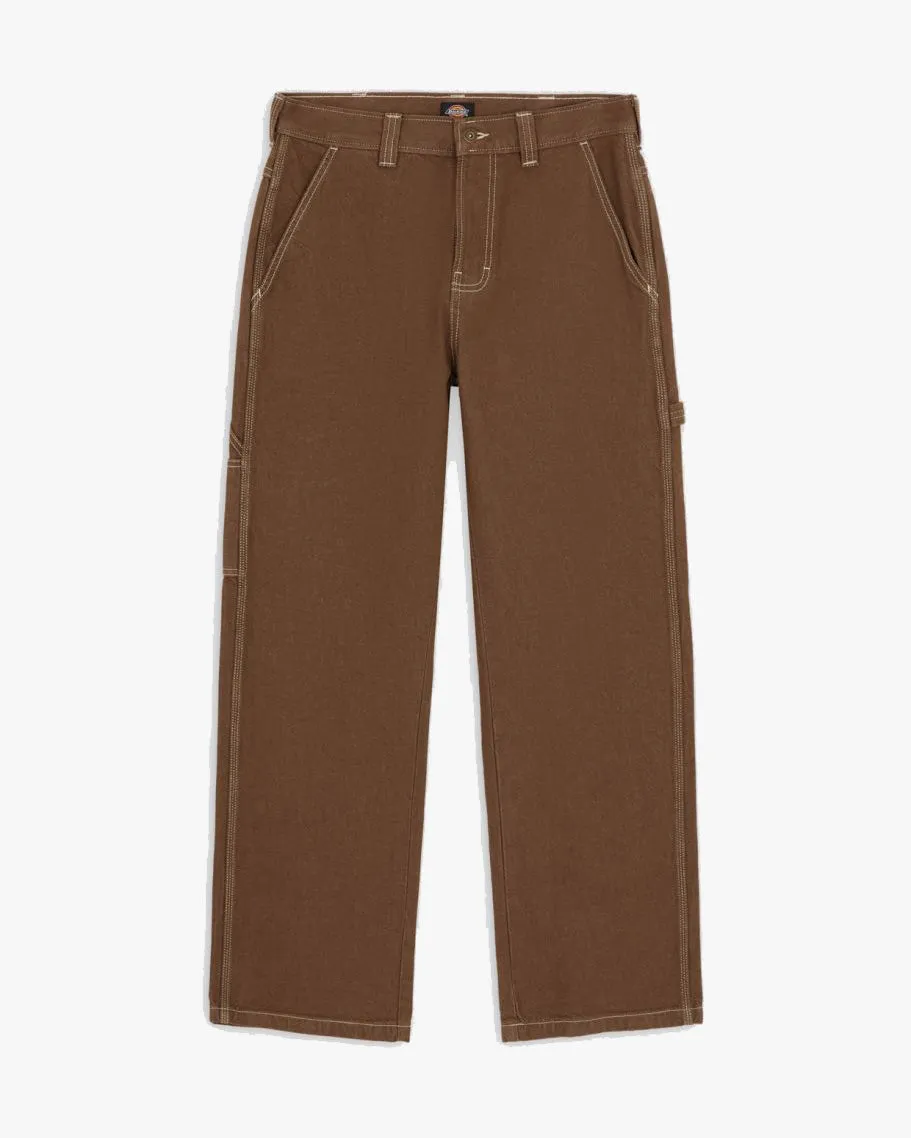 Dickies Stevensville Loose Fit Carpenter Pants - Mushroom