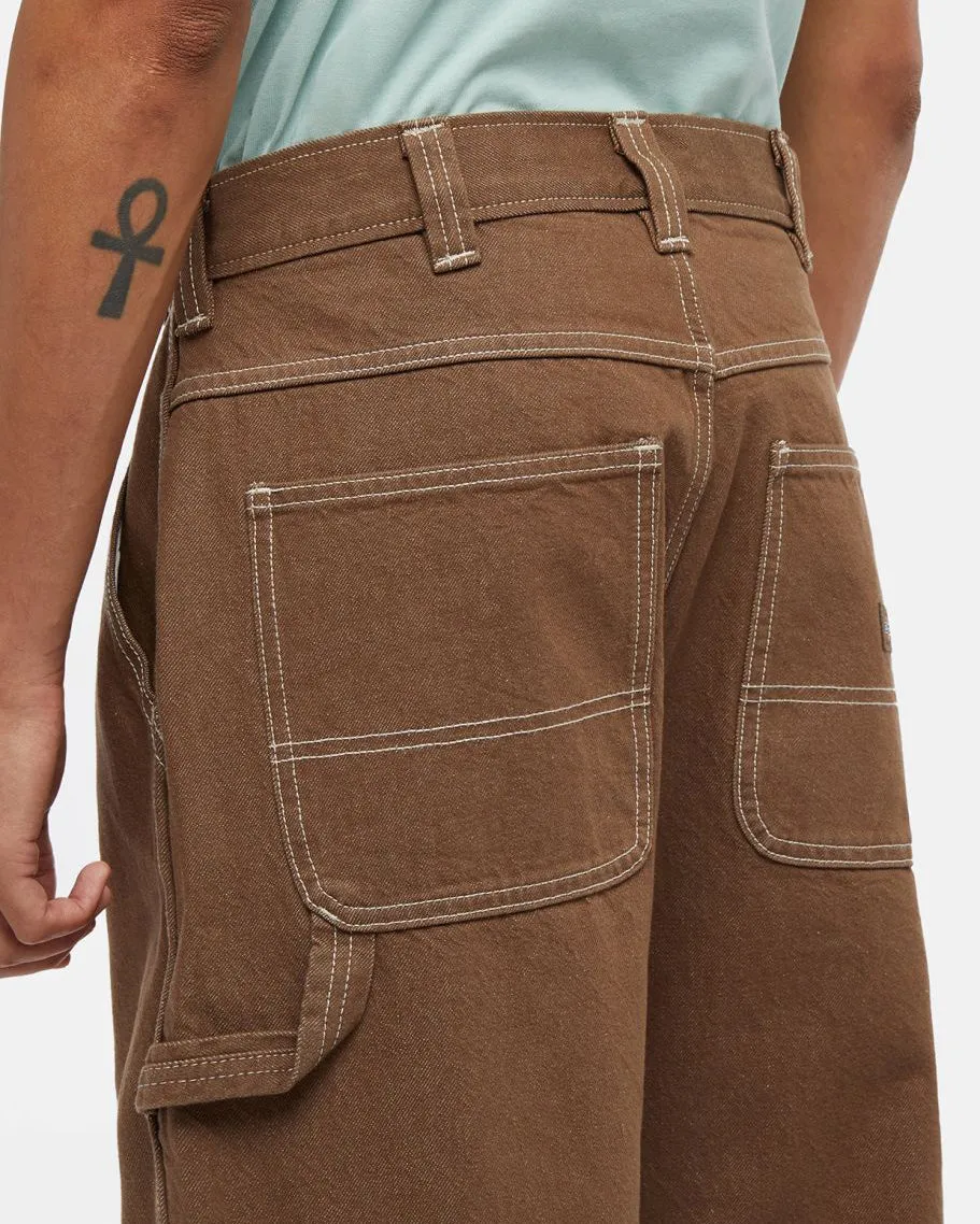 Dickies Stevensville Loose Fit Carpenter Pants - Mushroom