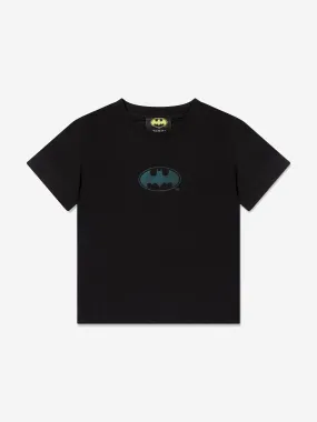 DKNY Kids Batman Logo T-Shirt in Black