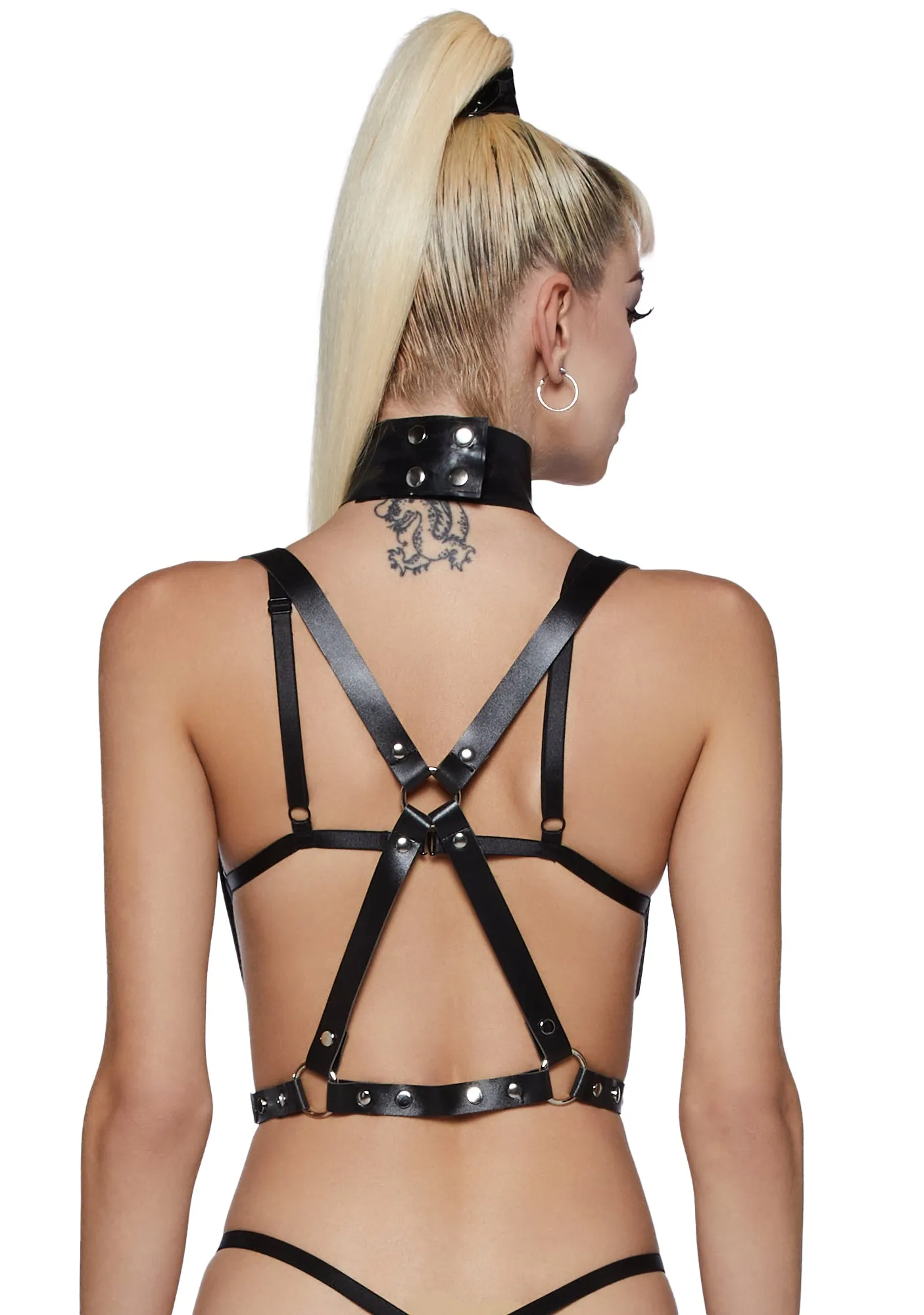 Dominance Diva Tulle Skirt Harness