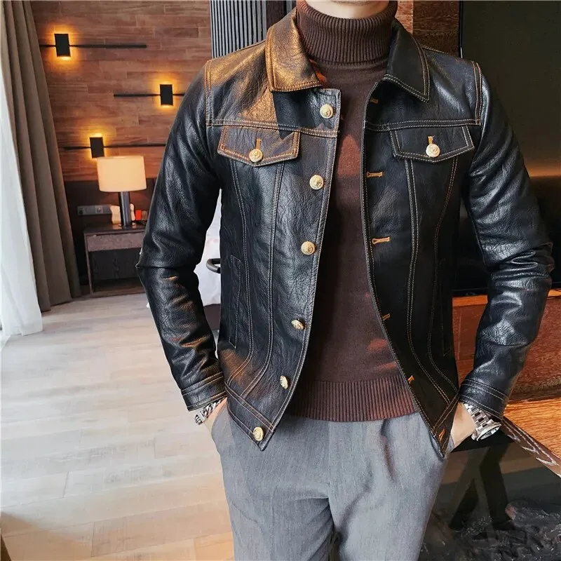 ECO leather jacket