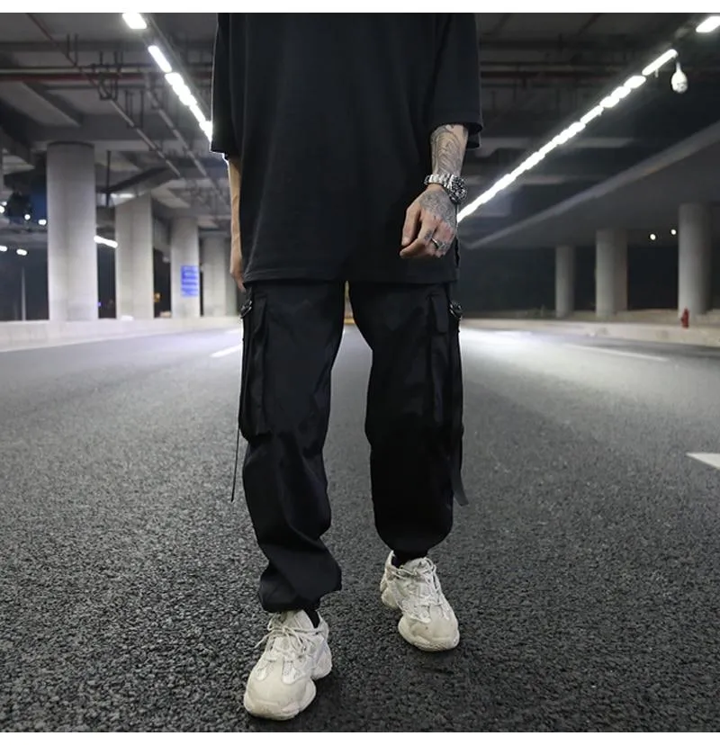 Elastic Waist Cargo Pants