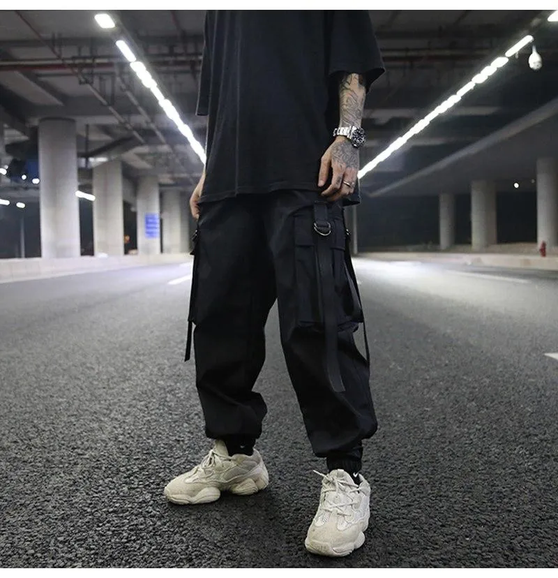 Elastic Waist Cargo Pants