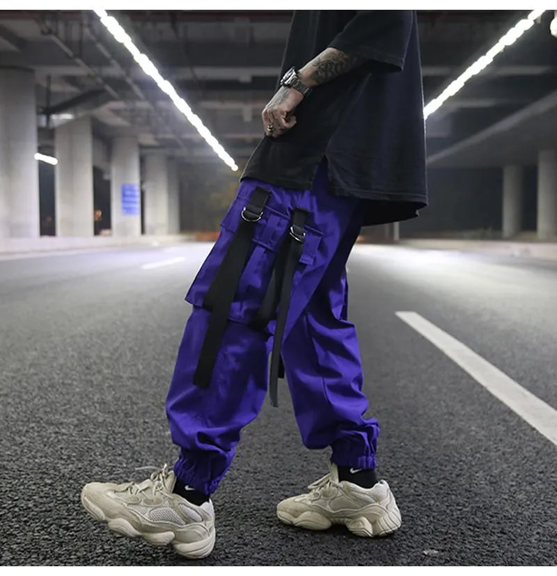 Elastic Waist Cargo Pants