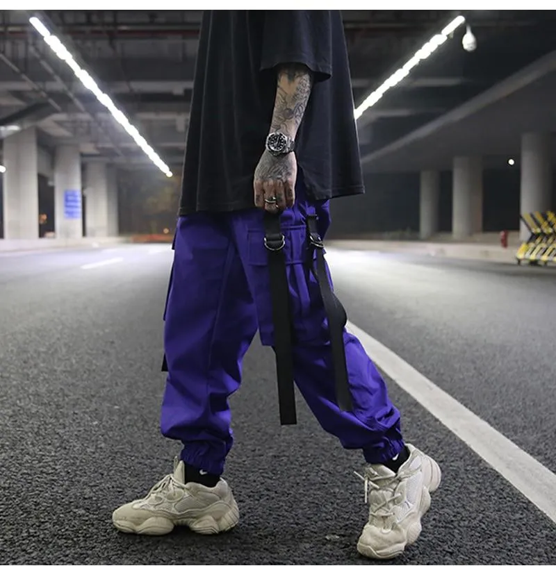 Elastic Waist Cargo Pants