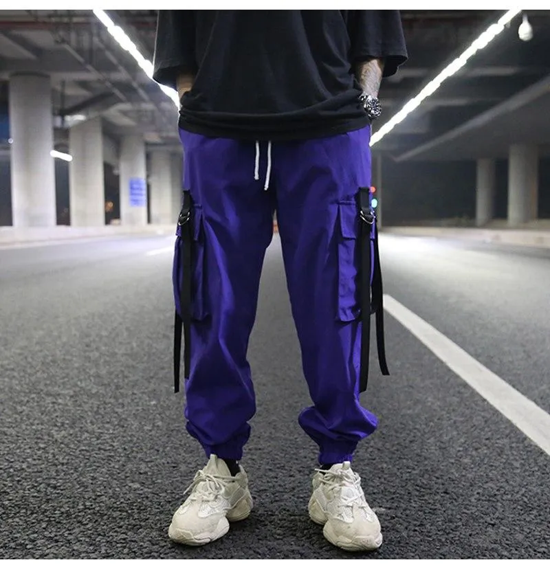 Elastic Waist Cargo Pants