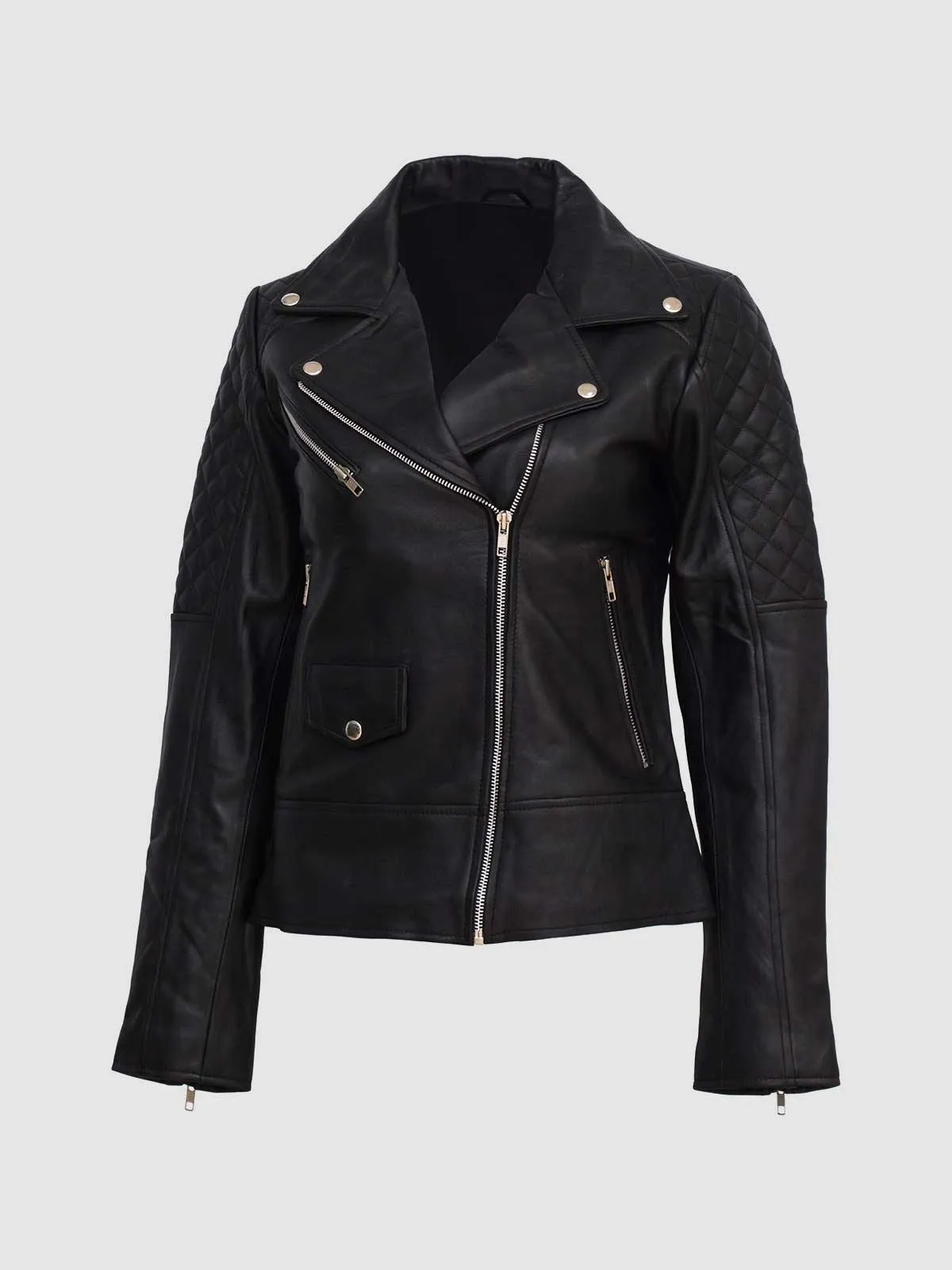 Elegant Black Leather Jacket