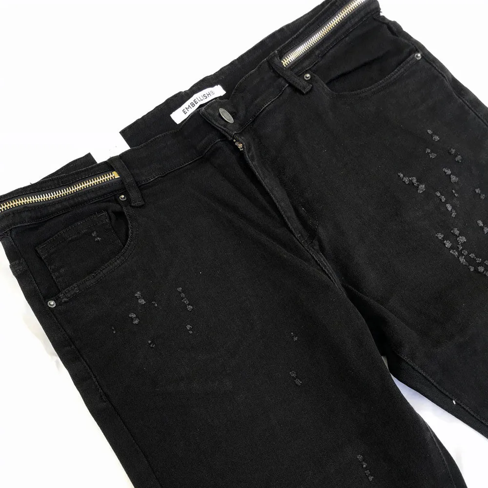 Embellish Parker Denim Jeans Black